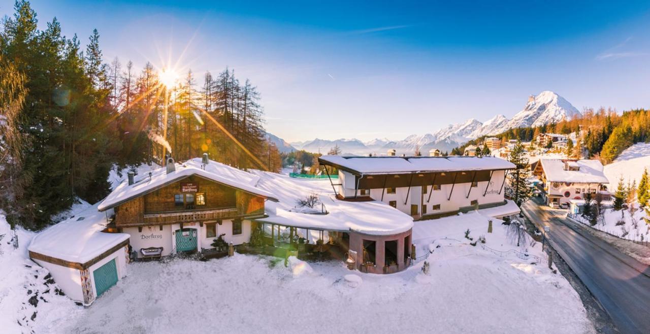 S'Hoamatl Dorfkrug Appartements Seefeld in Tirol Kültér fotó