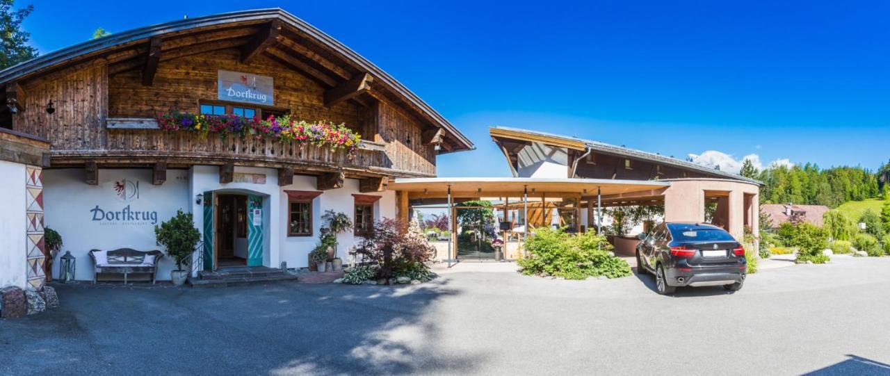 S'Hoamatl Dorfkrug Appartements Seefeld in Tirol Kültér fotó